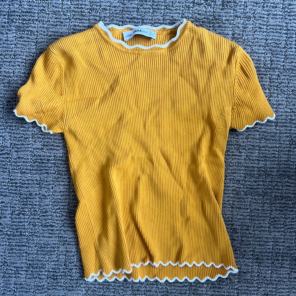 Zara Knit top. Size Small